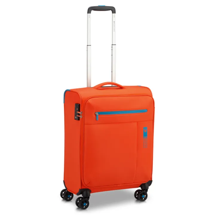 Transavia Trolleys|Ryanair Trolleys>Roncato Lite Soft 4 Wheel Cabin Trolley brilliant orange