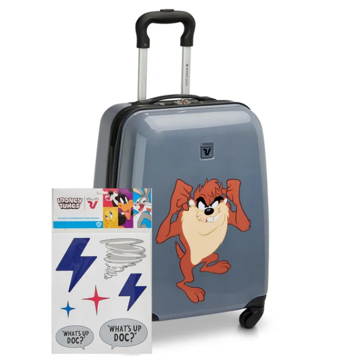 Kindertrolleys|Kinderkoffers>Roncato Looney Tunes Youngster Trolley taz antracite