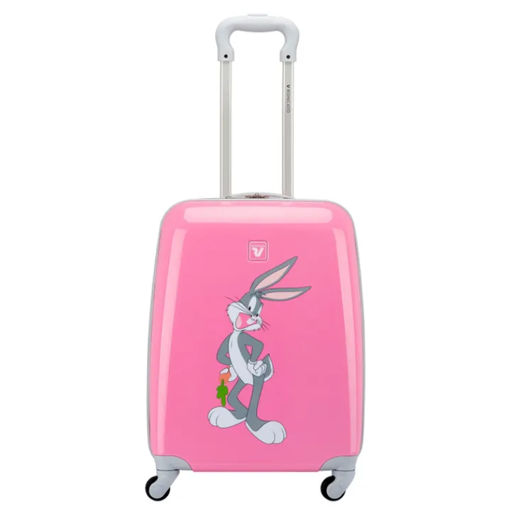Kindertrolleys|Kinderkoffers>Roncato Looney Tunes Youngster Trolley bugs bunny rosa