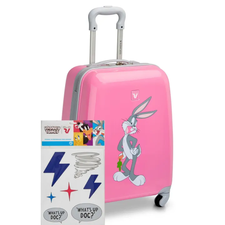 Kindertrolleys|Kinderkoffers>Roncato Looney Tunes Youngster Trolley bugs bunny rosa