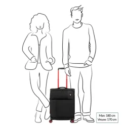 Transavia Trolleys|Ryanair Trolleys>Roncato Move Cabin Trolley 55 nero fumo