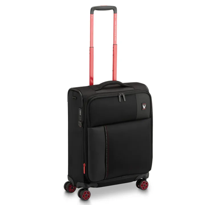 Transavia Trolleys|Ryanair Trolleys>Roncato Move Cabin Trolley 55 nero fumo