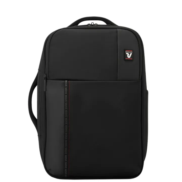 Kleine Rugzakken|Daypack>Roncato Move Travel Backpack smokeblack