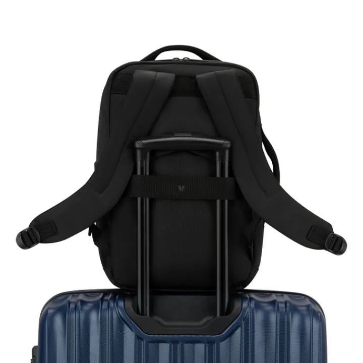 Kleine Rugzakken|Daypack>Roncato Move Travel Backpack smokeblack