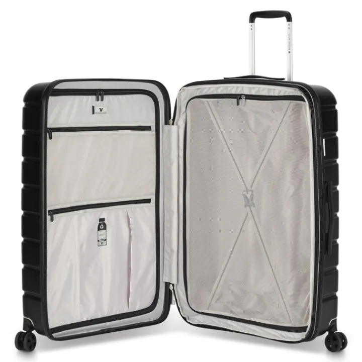 Reiskoffers|Harde Koffers>Roncato ReLIFE Expandable Trolley 78 Detachable Wheels nero