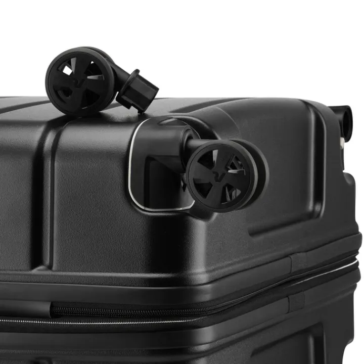 Reiskoffers|Harde Koffers>Roncato ReLIFE Expandable Trolley 78 Detachable Wheels nero