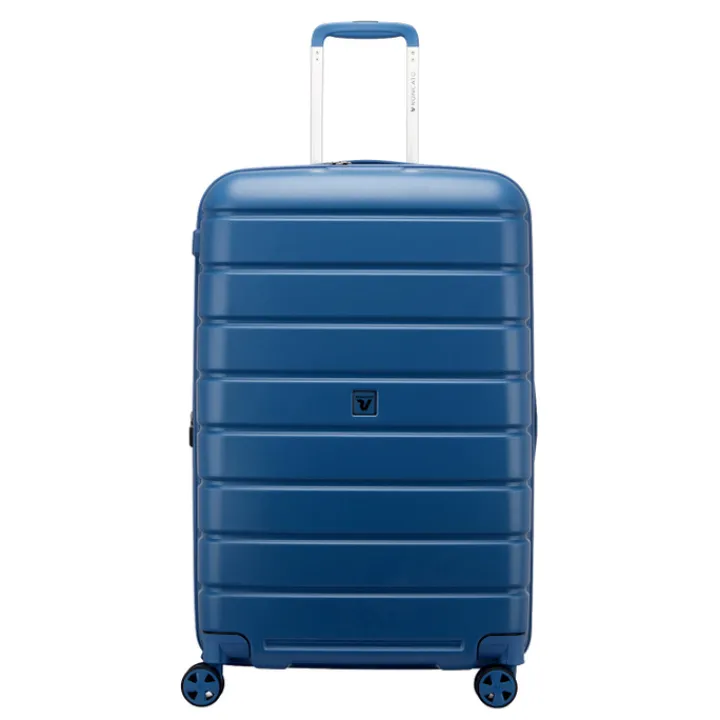 Reiskoffers|Lichtgewicht Koffers>Roncato ReLIFE Expandable Trolley 73 Detachable Wheels blu retro