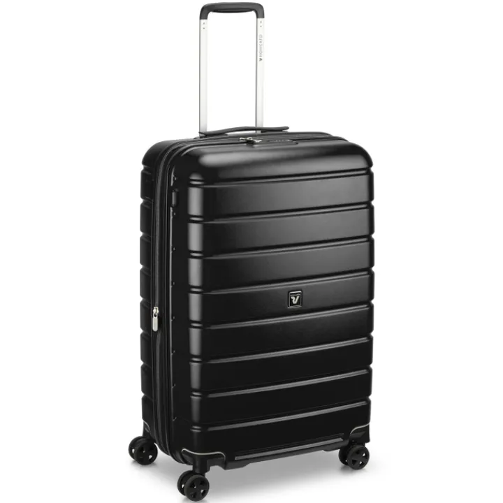 Reiskoffers|Lichtgewicht Koffers>Roncato ReLIFE Expandable Trolley 73 Detachable Wheels nero