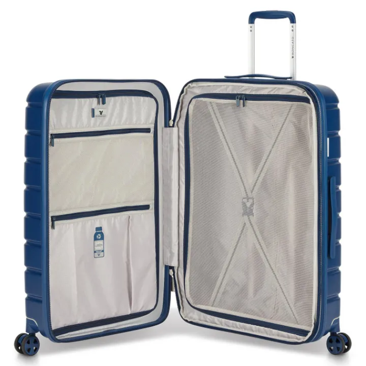 Reiskoffers|Lichtgewicht Koffers>Roncato ReLIFE Expandable Trolley 73 Detachable Wheels blu notte