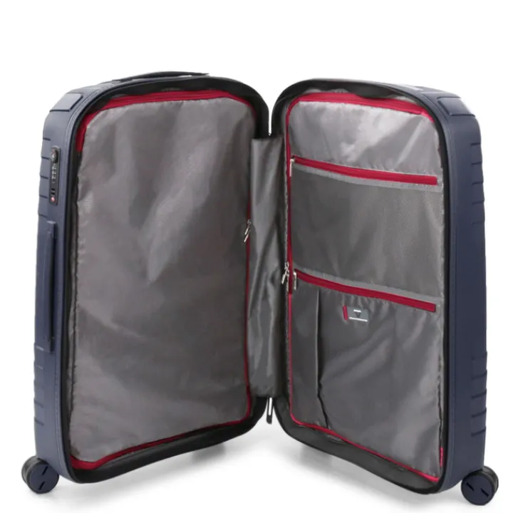 Reiskoffers|Lichtgewicht Koffers>Roncato Ypsilon 4.0 Expandable Trolley 78 blu notte