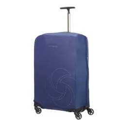 Kofferhoezen>Samsonite Accessoires Foldable Luggage Cover M midnight blue