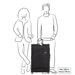 Reistrolleys|Reiskoffers>Samsonite Airea Spinner 78 Exp dark blue