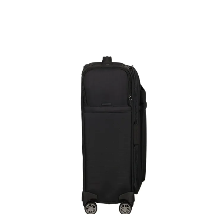 Klm Trolleys|Handbagage Trolleys>Samsonite Airea Spinner 55 Exp Lenght 35 cm black