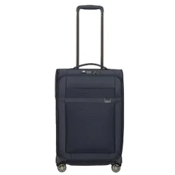 Klm Trolleys|Handbagage Trolleys>Samsonite Airea Spinner 55 Exp Lenght 35 cm dark blue