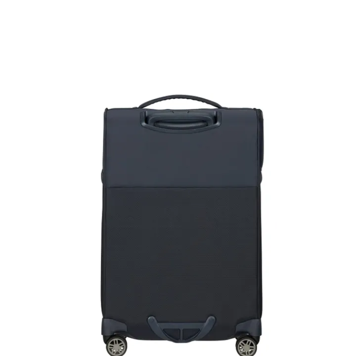 Klm Trolleys|Handbagage Trolleys>Samsonite Airea Spinner 55 Exp Lenght 35 cm dark blue