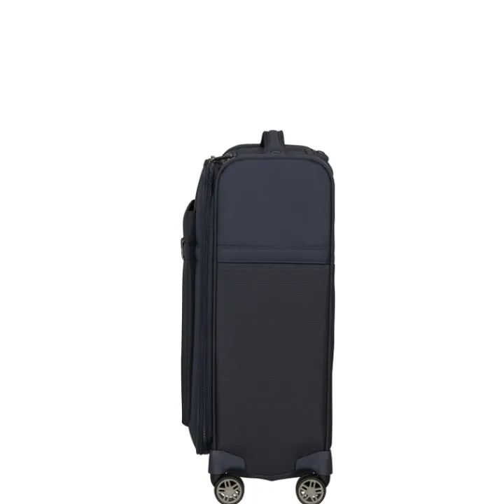 Klm Trolleys|Handbagage Trolleys>Samsonite Airea Spinner 55 Exp Lenght 35 cm dark blue