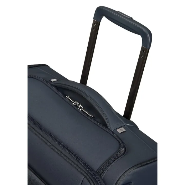 Transavia Trolleys|Ryanair Trolleys>Samsonite Airea Upright 55 Exp Toppocket dark blue