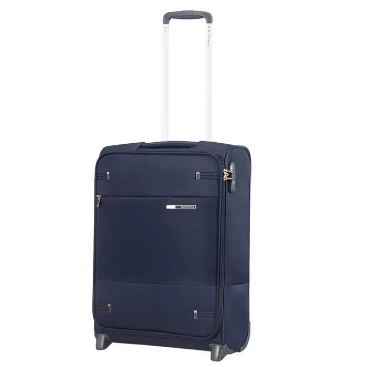 Transavia Trolleys|Ryanair Trolleys>Samsonite Base Boost Upright 55 Lenght 40 navy blue