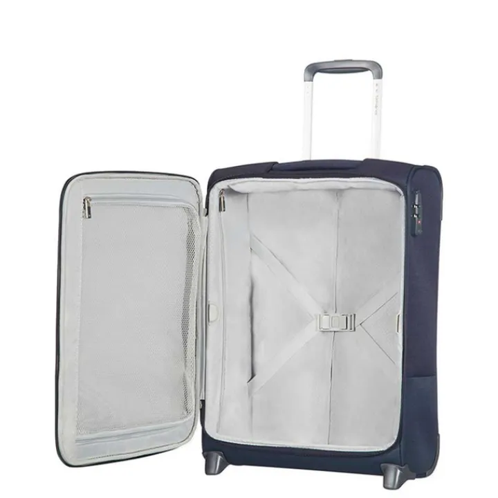 Transavia Trolleys|Ryanair Trolleys>Samsonite Base Boost Upright 55 Lenght 40 navy blue