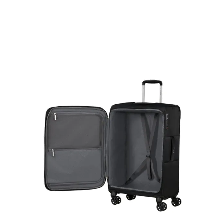 Reistrolleys|Reiskoffers>Samsonite Base Breeze Spinner 67/24 Expandable black