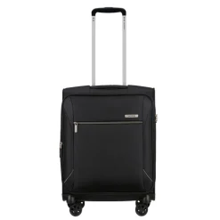 Transavia Trolleys|Handbagage Trolleys>Samsonite Base Breeze Spinner 55/20 Expandable black