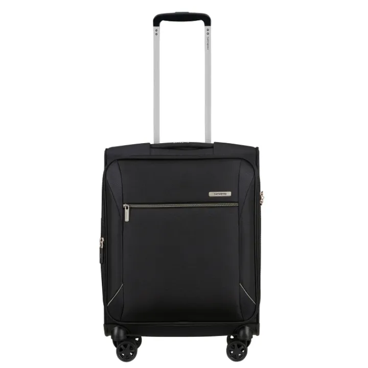Transavia Trolleys|Handbagage Trolleys>Samsonite Base Breeze Spinner 55/20 Expandable black