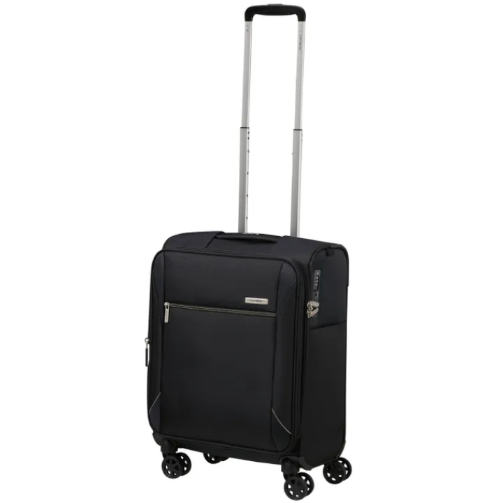 Transavia Trolleys|Handbagage Trolleys>Samsonite Base Breeze Spinner 55/20 Expandable black