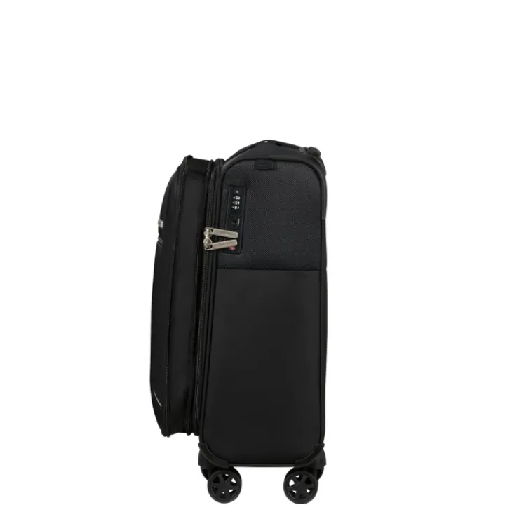 Transavia Trolleys|Handbagage Trolleys>Samsonite Base Breeze Spinner 55/20 Expandable black