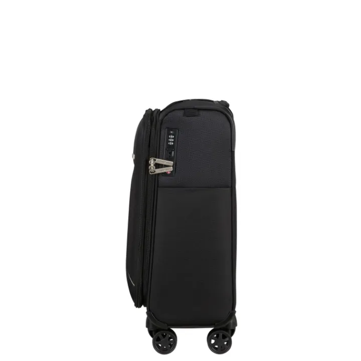 Transavia Trolleys|Handbagage Trolleys>Samsonite Base Breeze Spinner 55/20 Expandable black