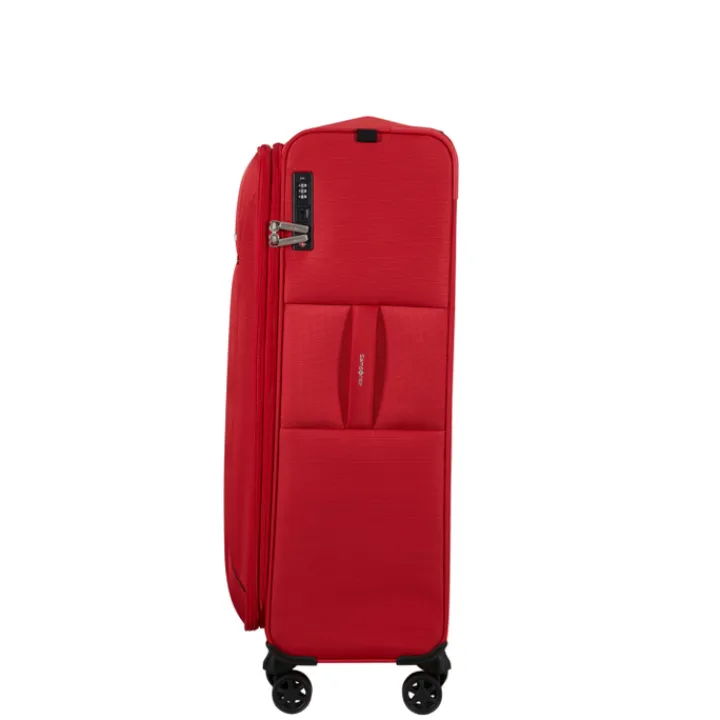 Reistrolleys|Reiskoffers>Samsonite Base Breeze Spinner 78/29 Expandable red