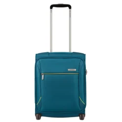 Transavia Trolleys|Handbagage Trolleys>Samsonite Base Breeze Upright 45 Underseater petrol blue