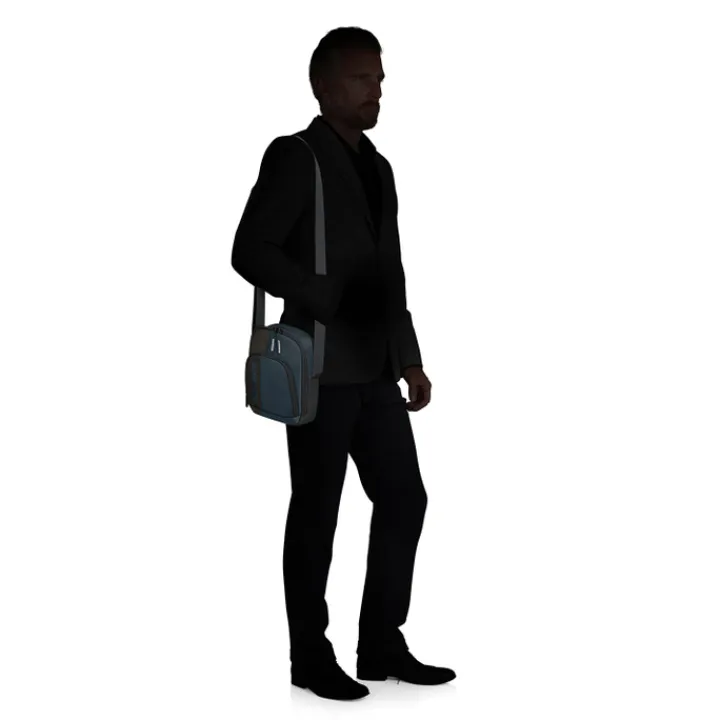 Schoudertassen|Crossbody>Samsonite BIZ2GO Crossover 9.7'' deep blue