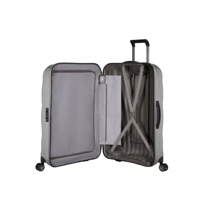 Reistrolleys|Reiskoffers>Samsonite C-Lite LTD Spinner 75 LTD aluminium