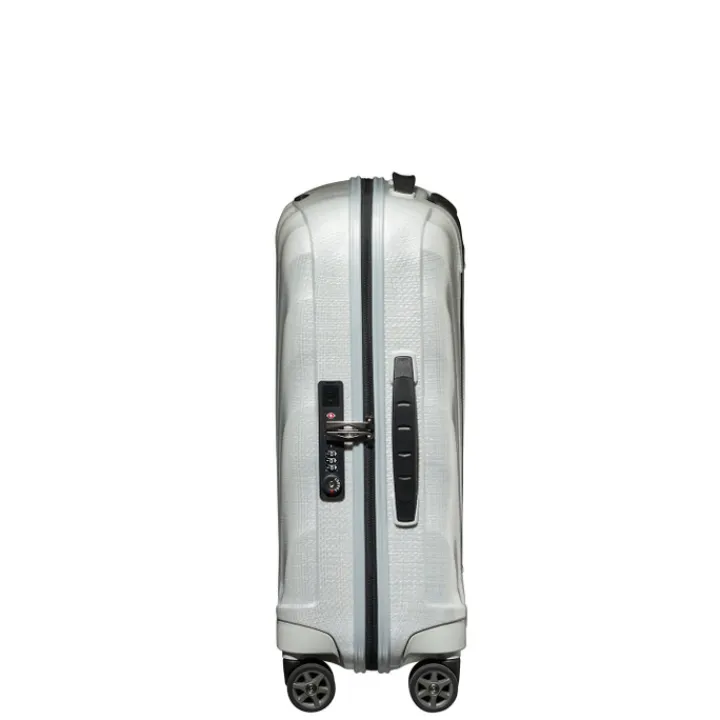 Transavia Trolleys|Ryanair Trolleys>Samsonite C-Lite Spinner 55 off white