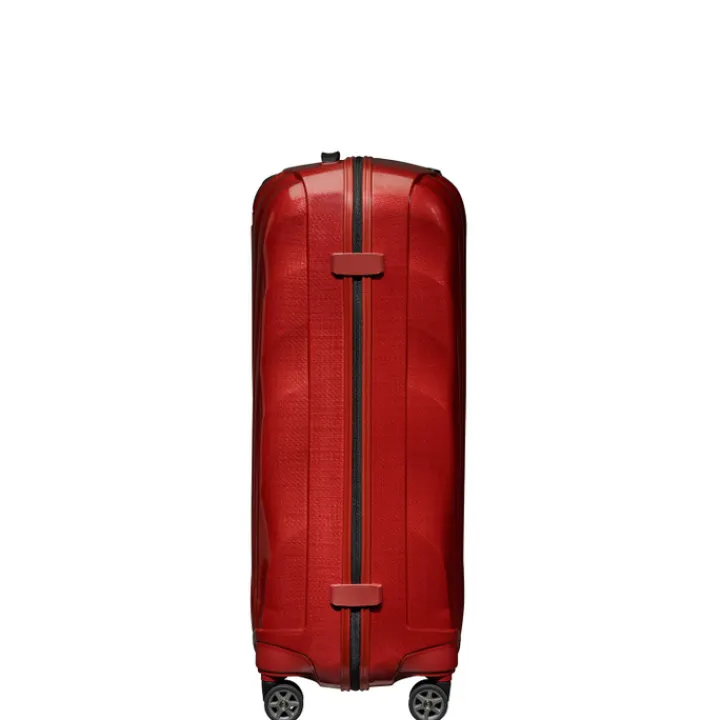 Reistrolleys|Reiskoffers>Samsonite C-Lite Spinner 75 chili red