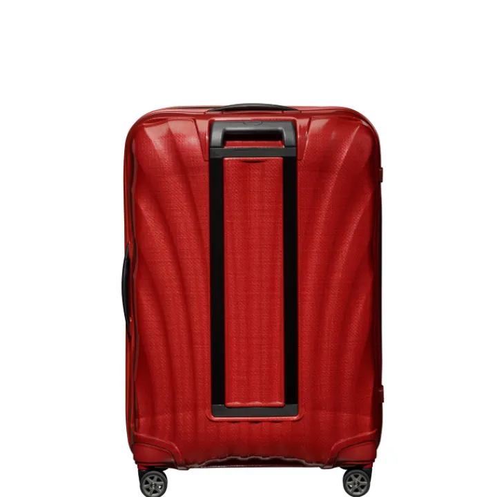 Reistrolleys|Reiskoffers>Samsonite C-Lite Spinner 75 chili red