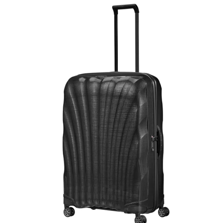 Reistrolleys|Reiskoffers>Samsonite C-Lite Spinner 81 black