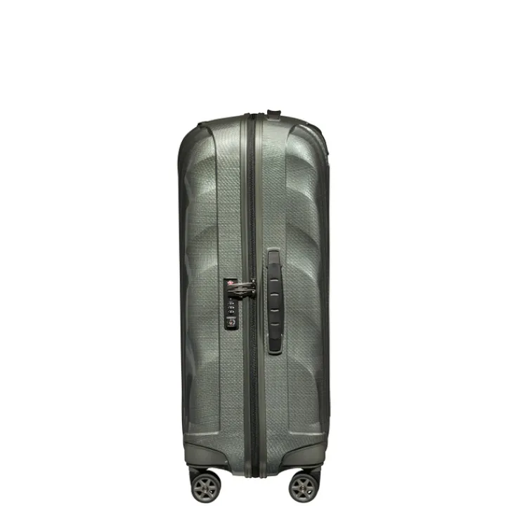 Reistrolleys|Reiskoffers>Samsonite C-Lite Spinner 69 metallic green