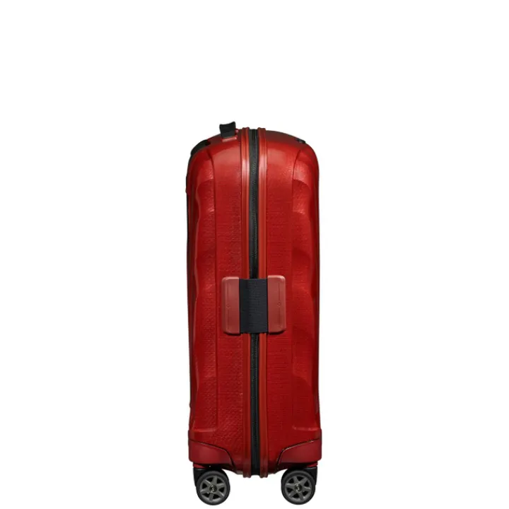 Transavia Trolleys|Ryanair Trolleys>Samsonite C-Lite Spinner 55 Exp chili red