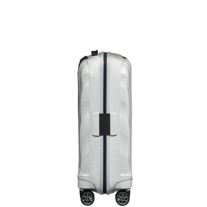 Transavia Trolleys|Ryanair Trolleys>Samsonite C-Lite Spinner 55 Exp off white