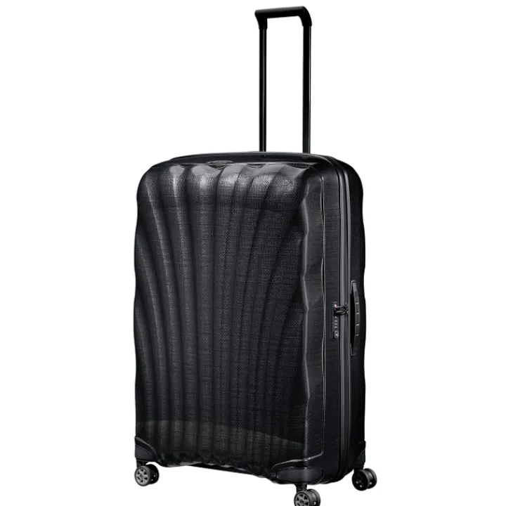 Reistrolleys|Reiskoffers>Samsonite C-Lite Spinner 86 black