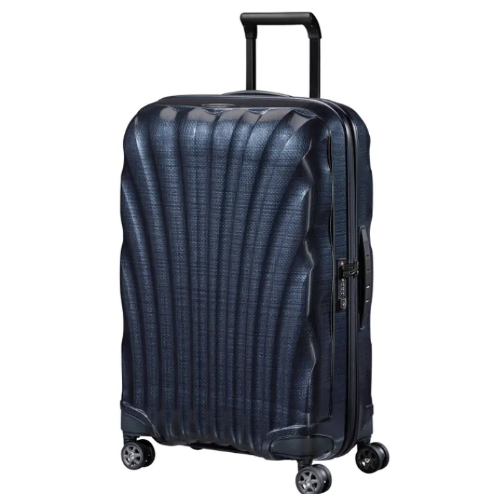Reistrolleys|Reiskoffers>Samsonite C-Lite Spinner 69 midnight blue