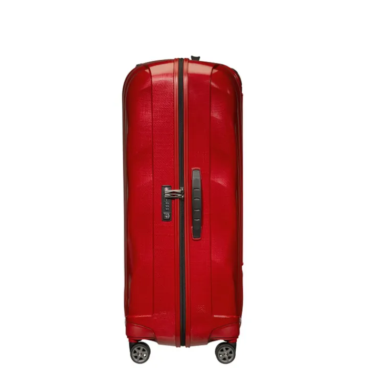 Reistrolleys|Reiskoffers>Samsonite C-Lite Spinner 81 chili red