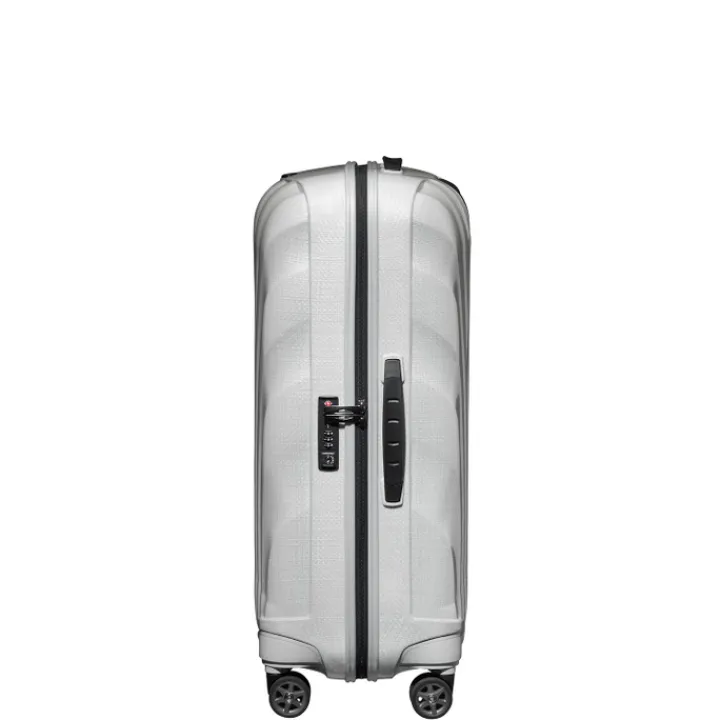 Reistrolleys|Reiskoffers>Samsonite C-Lite Spinner 69 off white