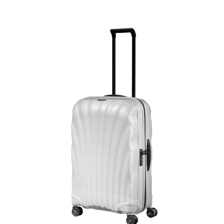 Reistrolleys|Reiskoffers>Samsonite C-Lite Spinner 69 off white