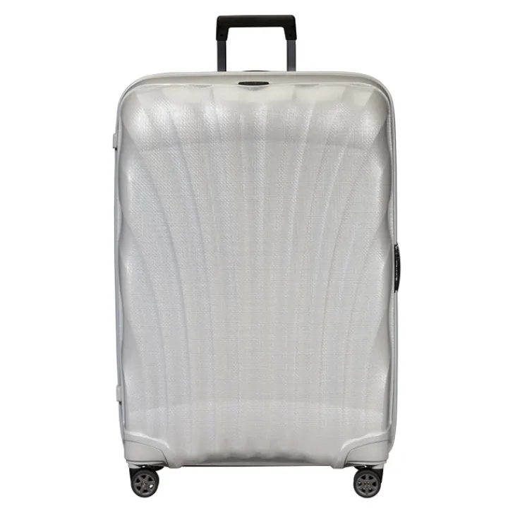 Reistrolleys|Reiskoffers>Samsonite C-Lite Spinner 81 off white