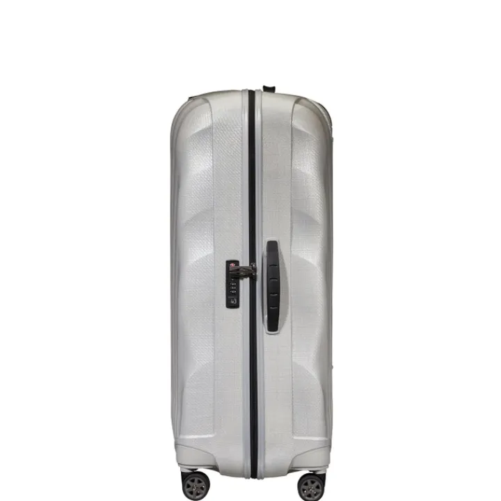 Reistrolleys|Reiskoffers>Samsonite C-Lite Spinner 81 off white