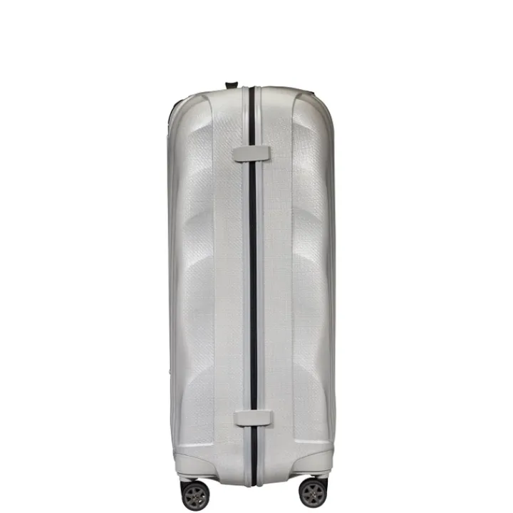 Reistrolleys|Reiskoffers>Samsonite C-Lite Spinner 81 off white