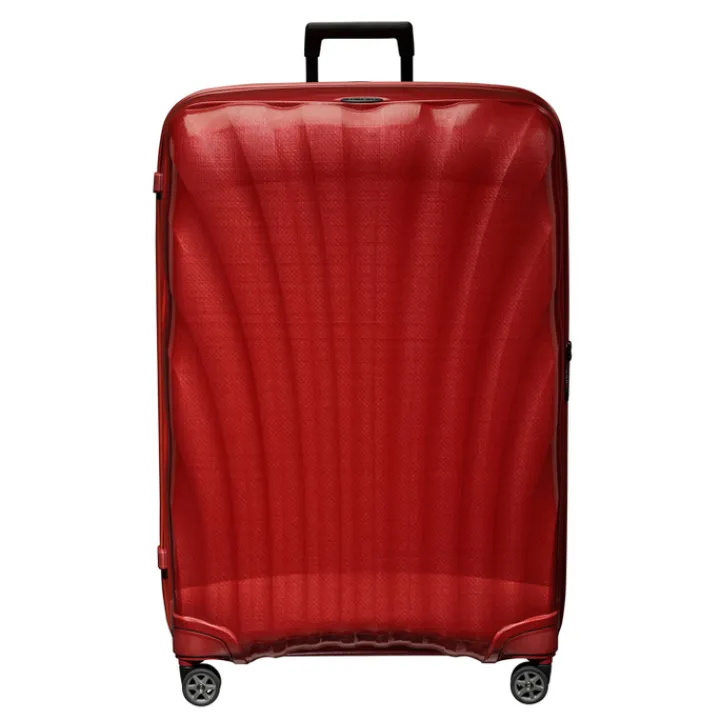 Reistrolleys|Reiskoffers>Samsonite C-Lite Spinner 86 chili red