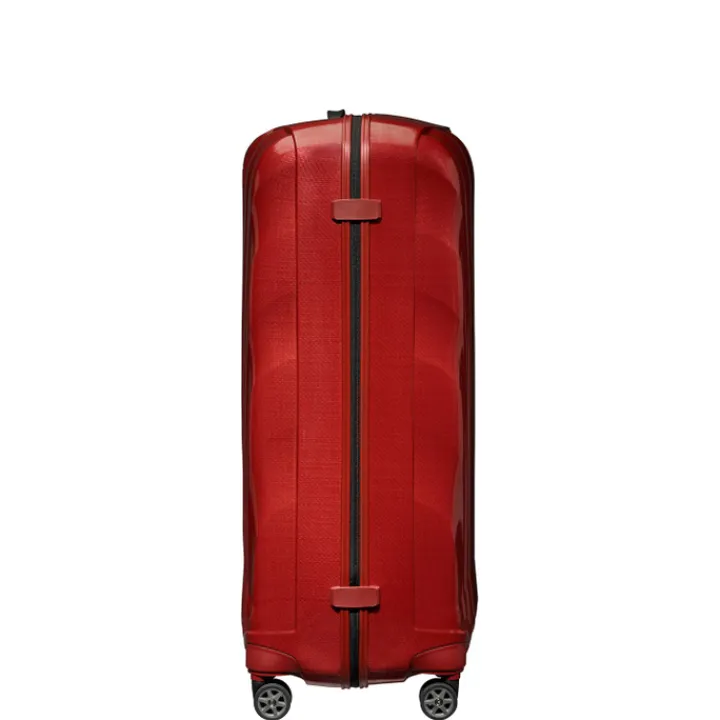 Reistrolleys|Reiskoffers>Samsonite C-Lite Spinner 86 chili red